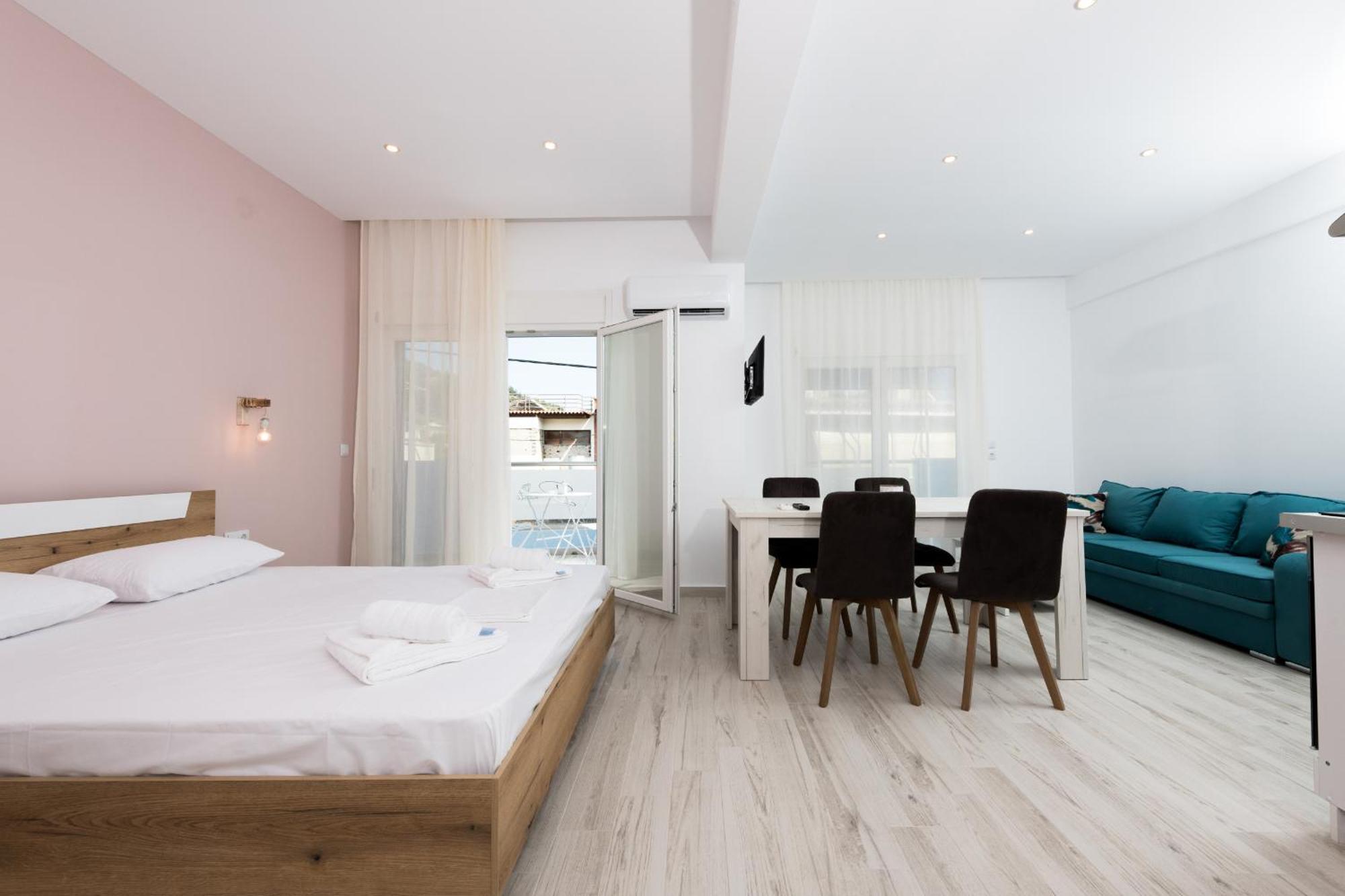 Diamanti Apartments Downtown Limenas  Ruang foto